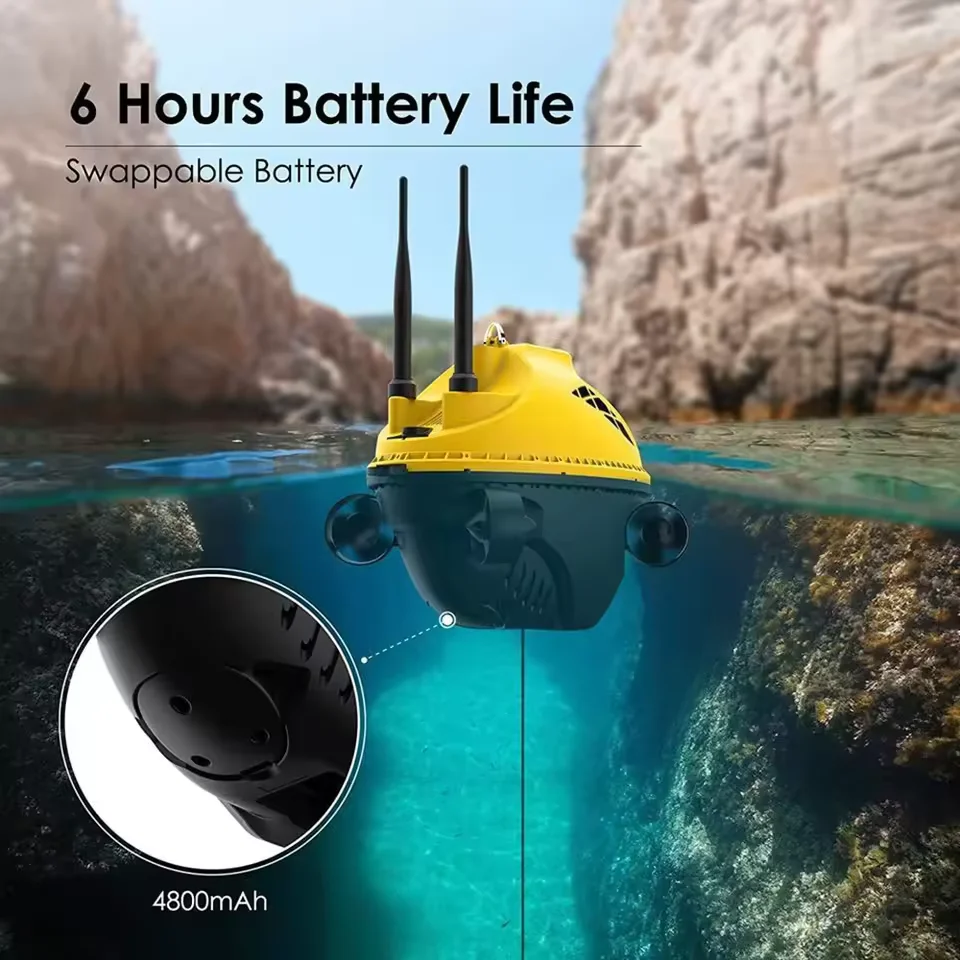 Chasing F1 Pro Underwater ROV Dron e with 4K Camera 256G GPS 4 Axis Propeller Removable Battery Diving Equipment $993.23$1,419.61 -30%1 sold thumbnail 6