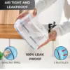 Refrigerator Storage Box Fresh Keeping Vegetable Fruit Plastic Sealed Boxes Drain Basket Fridge Kitchen Food Storage Container 5
