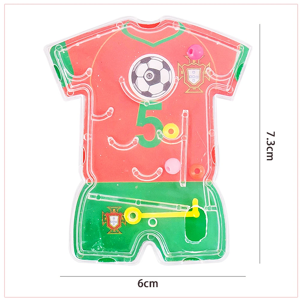 Soccer Themed Pinball Maze Toys 10/20pcs/Bag pin ball game pinball maze toy party toys toy gift filler
