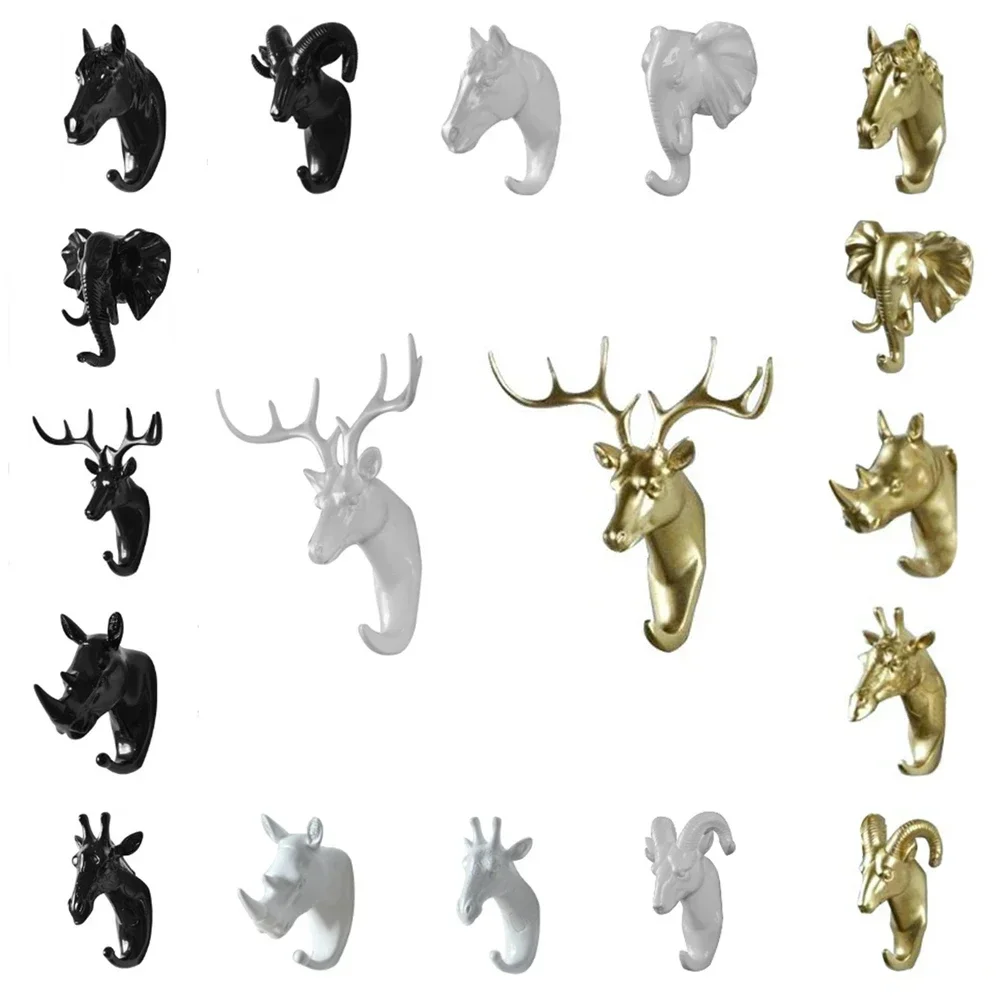 New ROTOCAST Material Light Environmental Protection Animal Hook Home Decoration Wall Storage Rhinoceros Simulation Wall Hanging magnetic hooks wall mount hooks self adhesive hooks multi purpose hooks adhesive wall hook bag hook wall holder suction cup hook kitchen hooks wall organizer hook