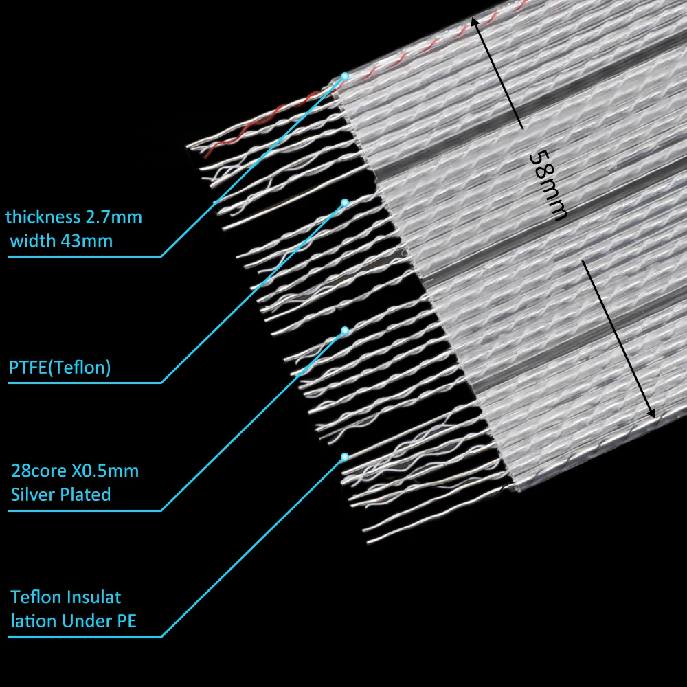 Vysoký kvalita nordost valhally 2 narážka reproduktor kabel hifi OCC stříbro pokovené reproduktor linky Y rýč a banán Z woblery