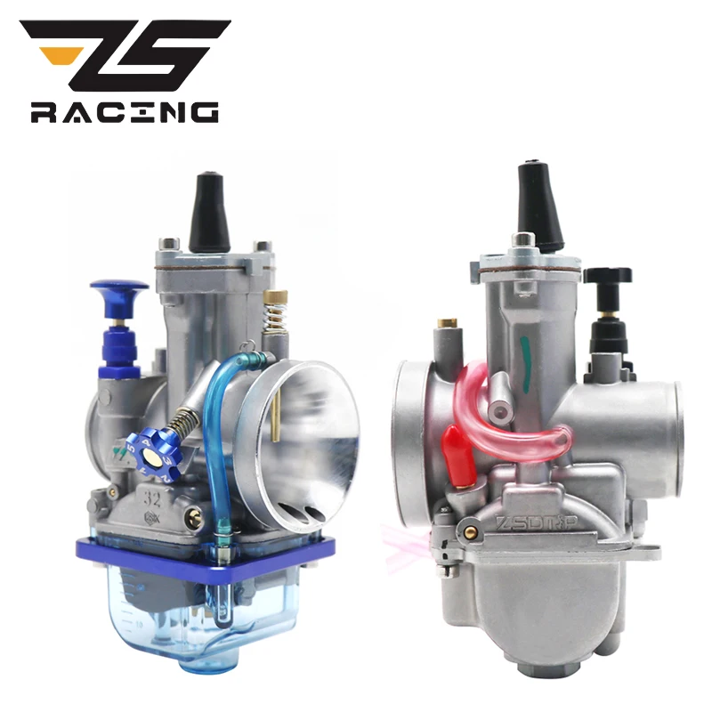 

Универсальный карбюратор ZS Racing PWK, 21, 24, 26, 28, 30, 32, 34 мм для мотоцикла 75, 125, 200, 250cc, вездехода, внедорожника