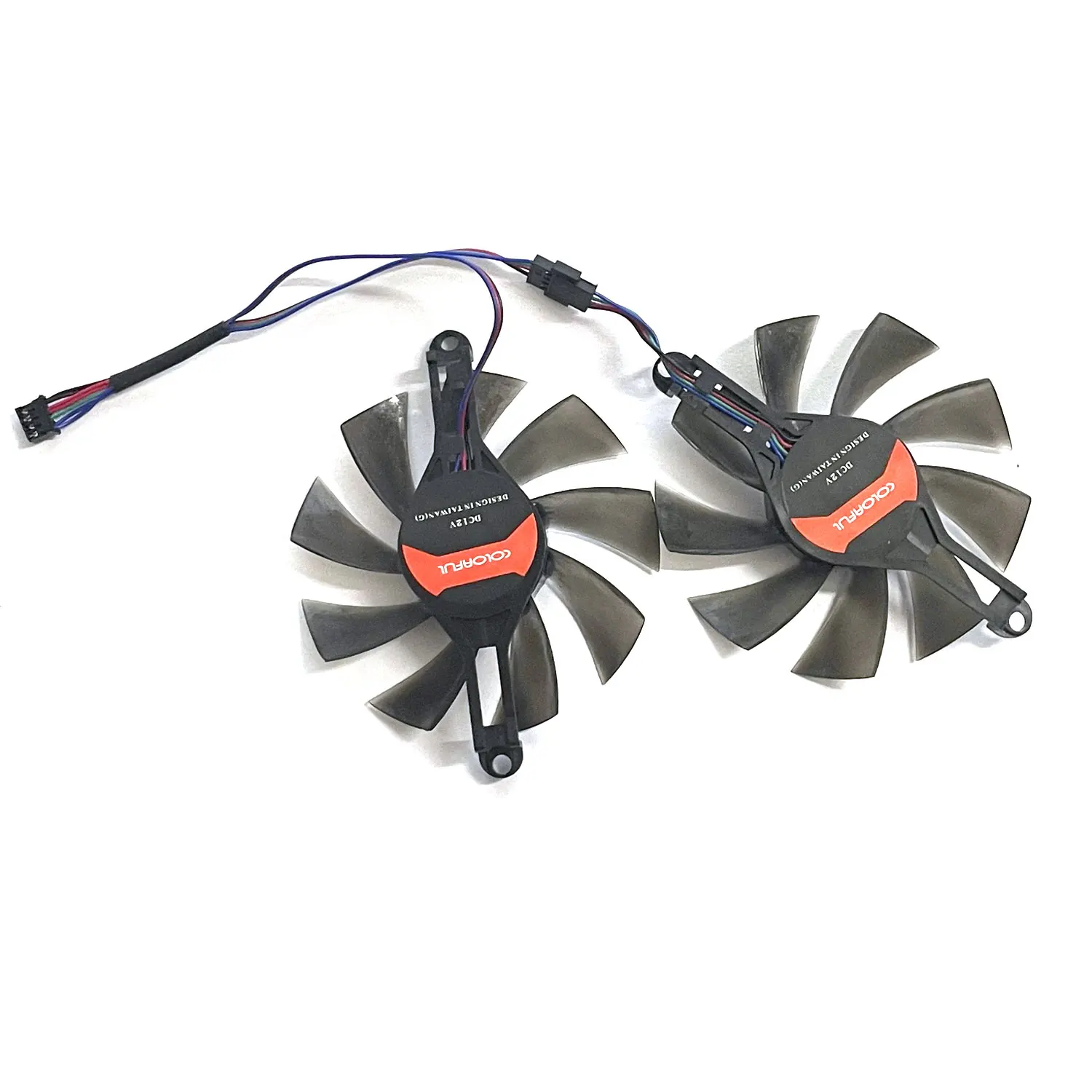 Conjunto 85 mm 6600m Gpu Cooler Ventilador de Placa Gráfica para Amd Afox Radeon rx 580 2048sp para Gtx1070ti Colorido Gaming Vga Substituir Pcs - Imagem 5