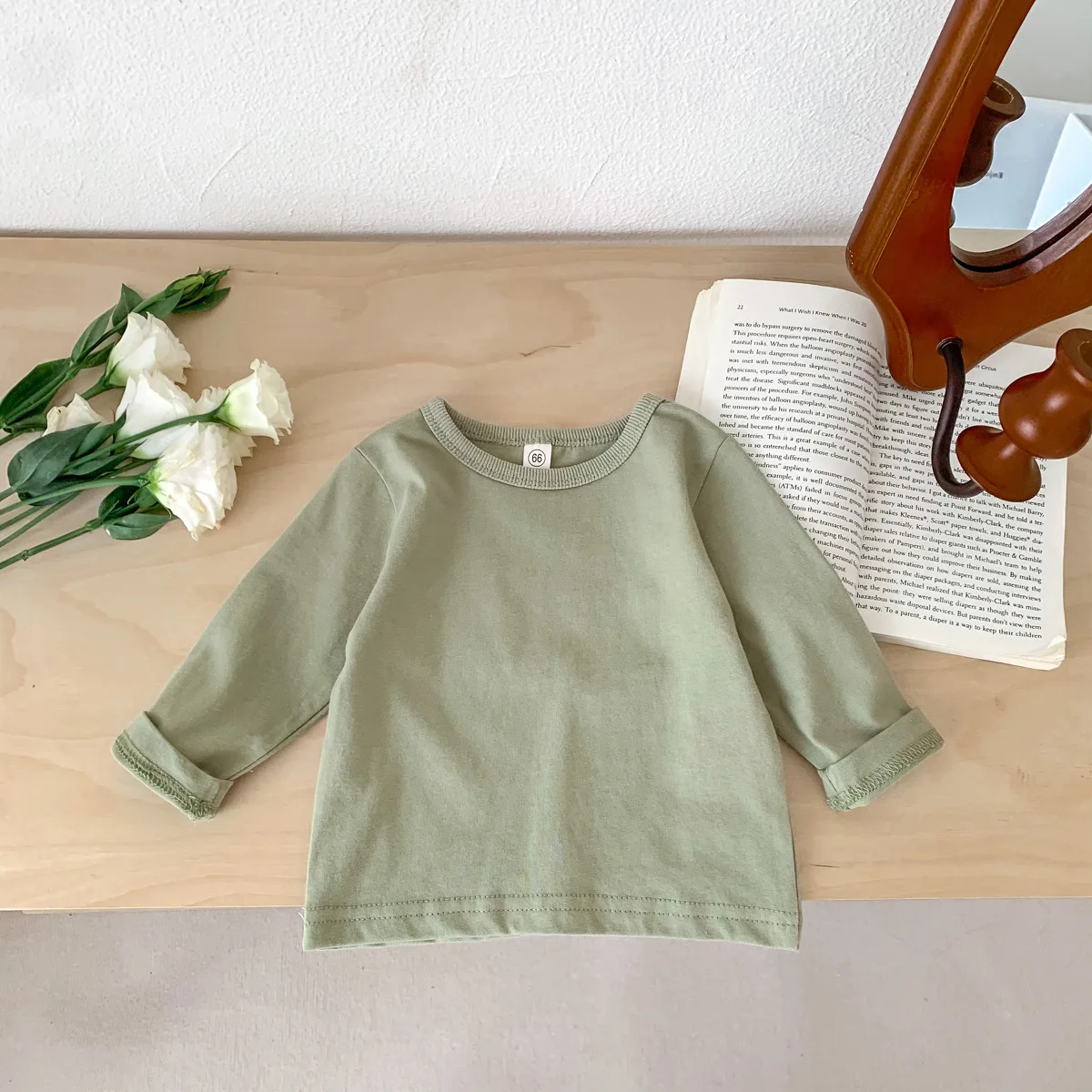 Infant Casual Tops Boys Striped Long Sleeves T-shirt O-neck Pullover Bottoming Shirt Girls Cotton Undershirt