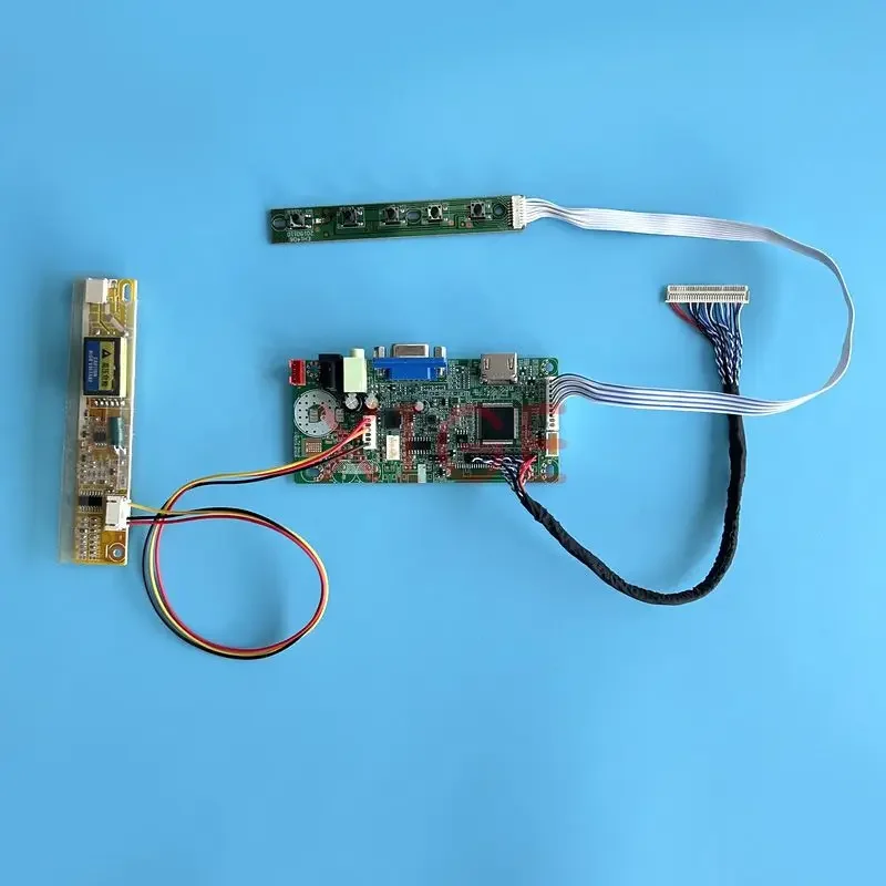 

Плата контроллера матричного драйвера подходит для Φ LTN141P4 1400*1050 VGA HDMI-совместимый ЖК-экран LVDS 30-контактный комплект для самостоятельного тестирования 1CCFL