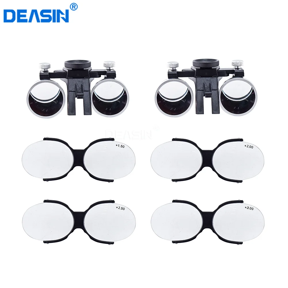 

2.5X/3.5X Accessories Spare parts for Dental LED Headlight Binocular Loupes Dentist Surgical Headlamp Dentistry Magnifier