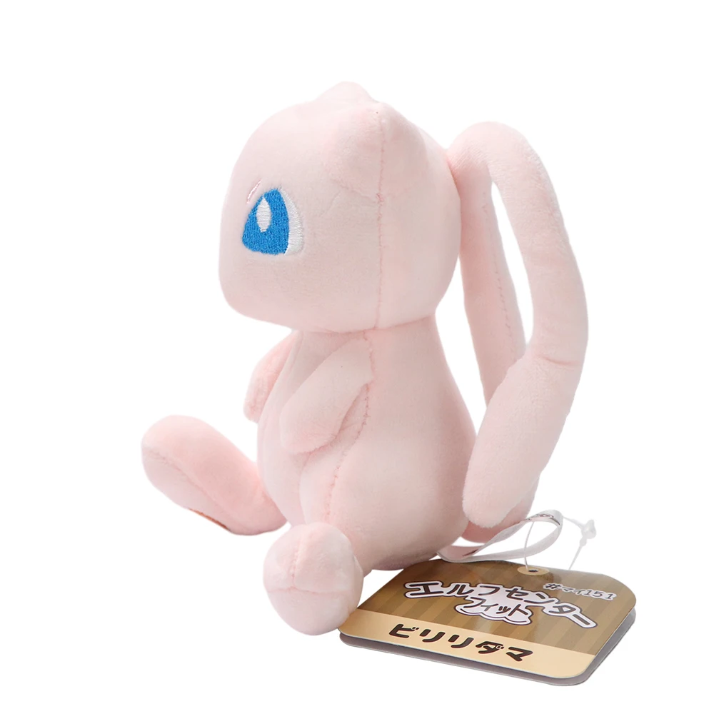 Mew Plüschtiere, gefüllte Sammlung, Puppe, Geburtstagsgeschenk für Kinder, Sammler-Cartoons für Jungen und Mädchen, Geschenk, 13 cm – Detail 7