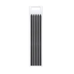 Enhanced Carpenter Pencil Set: Multi - Color Mechanical Woodworking & Construction Marking Tool (Black Refill)