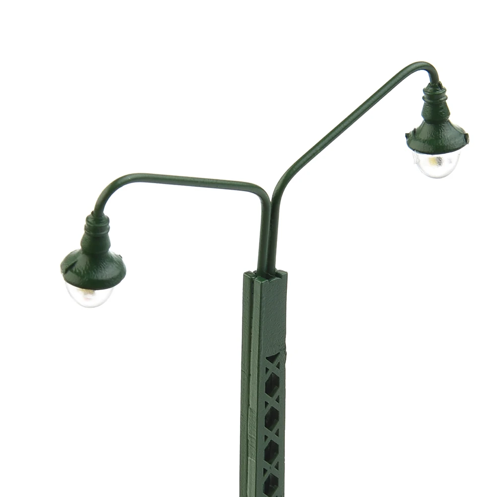 5 stks Model Spoorweg Lichten Grid Mast Lichten H0 Gauge LED Licht Layout 13.8Cm Model Spoorweg Verlichting Oplossing