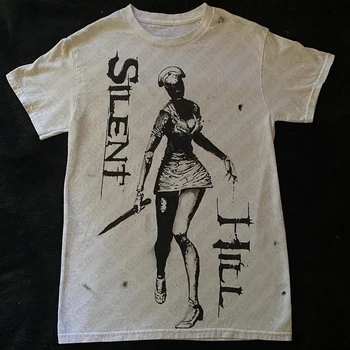 Aesthetic Short Sleeves T-Shirt Y2k Clothes Gothic Croped Tops Vintage Women Casual Streetwear Emo Girls 2000s Baby Tee Emo Girl 1