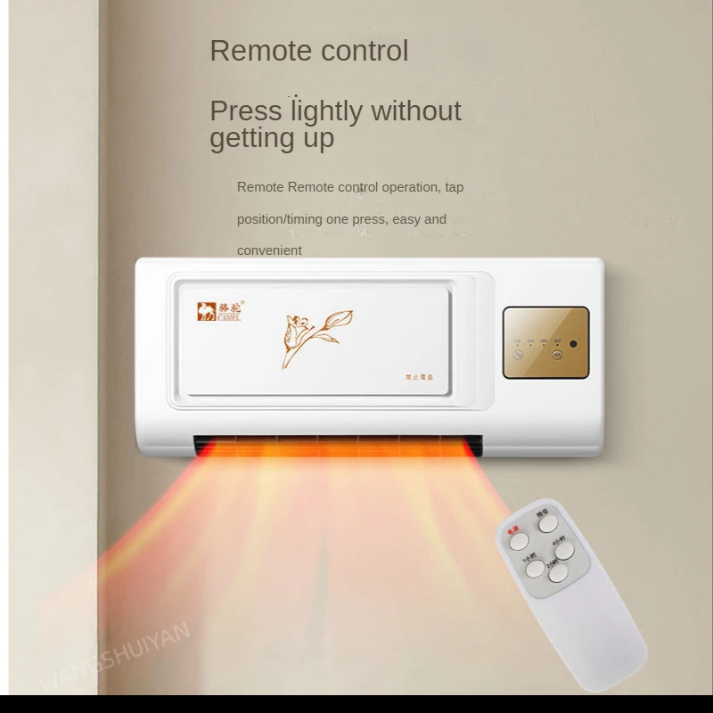 

Warm Cool Dual Use Air Blower Electric Heater Fan Bathroom Wall Hanging Warmer Ceramic Thermal Heating Radiator Conditioner