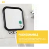 Razor Holder for Shower Fogless Mirror Makeup with Hook Mirrors Punch-free Bathroom 2