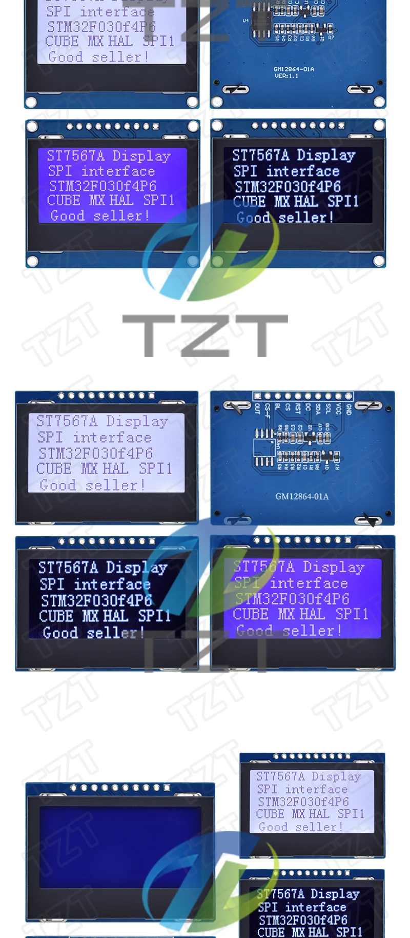 12864 SPI LCD Modul 128X64 SPI ST7567A COG Grafik Display Bildschirm Board LCM Panel 128x64 Dot Matrix Bildschirm für Arduino – Detail 4