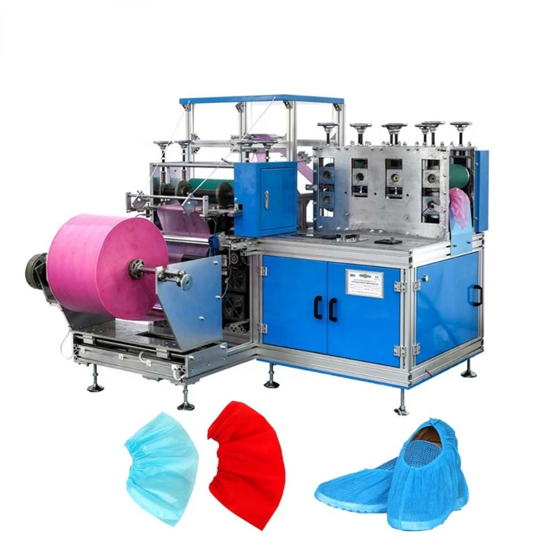High Quality Automatic Disposable Plastic Shoe Cover Making Machine