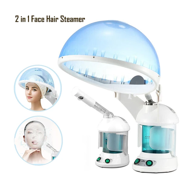 Face Hair Steamer Machine Humidifier Hot Nano Mist Sprayer Facial Ozone Vaporizer Hair Moisturizing Hydration Home Salon Steamer