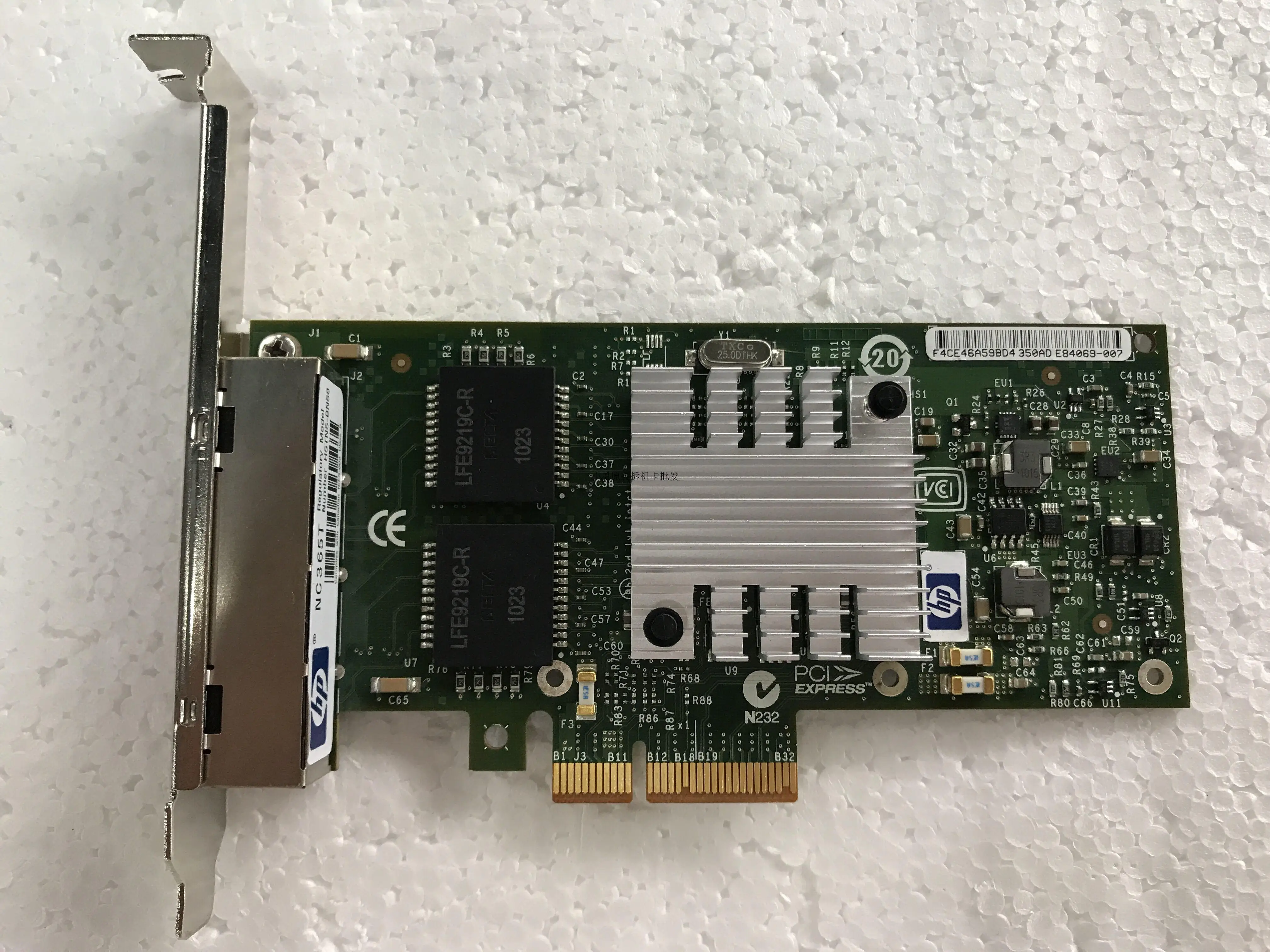

Для INTEL 4-портовый Gigabit PCIE NIC для HP NC365T 593743-001 I340-T4 82580