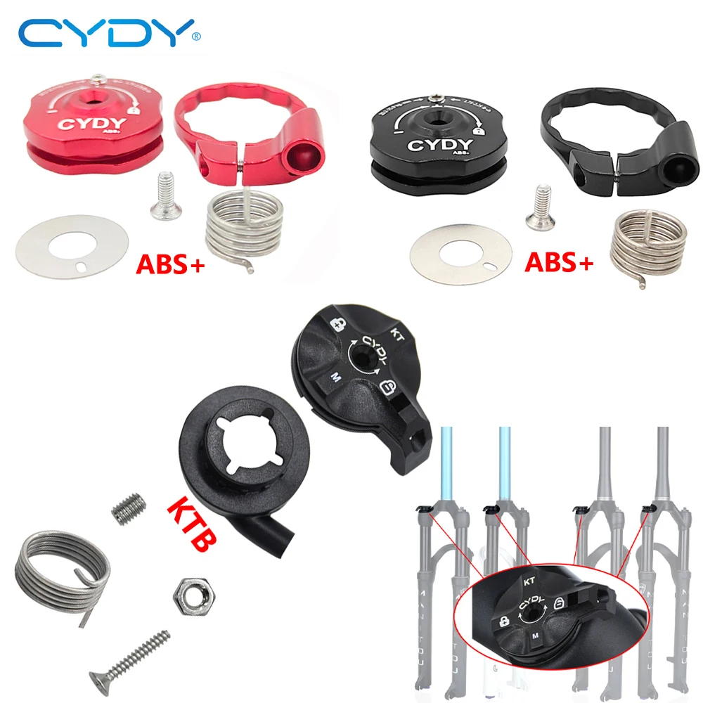 Serratura A Distanza Della Forcella Della Bicicletta Manitou Ktb/Abs + Leva Dell'Interruttore Comp/Machete/Pro/R7 26 27.5 29Er Forcella Pneumatica Mtb