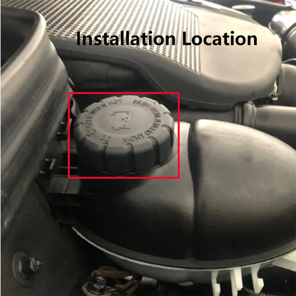 thumbnail image 2 of 2PCS Radiator Coolant Expansion Tank Cap New For Mercedes C300 E400 2105010615 2 of 13