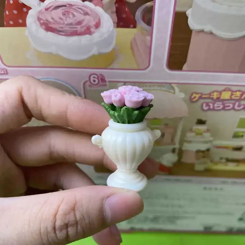 Genuine Japanese Authentic bulk goods play house toy doll animal mini ornament Defective and broken skin