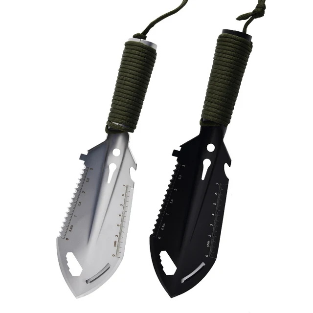 Folding Shovel Gardening Tools Tool Garden Small Hand Multifunctional Work Survival Mini Utensils Accessories Tourist Spatula 5