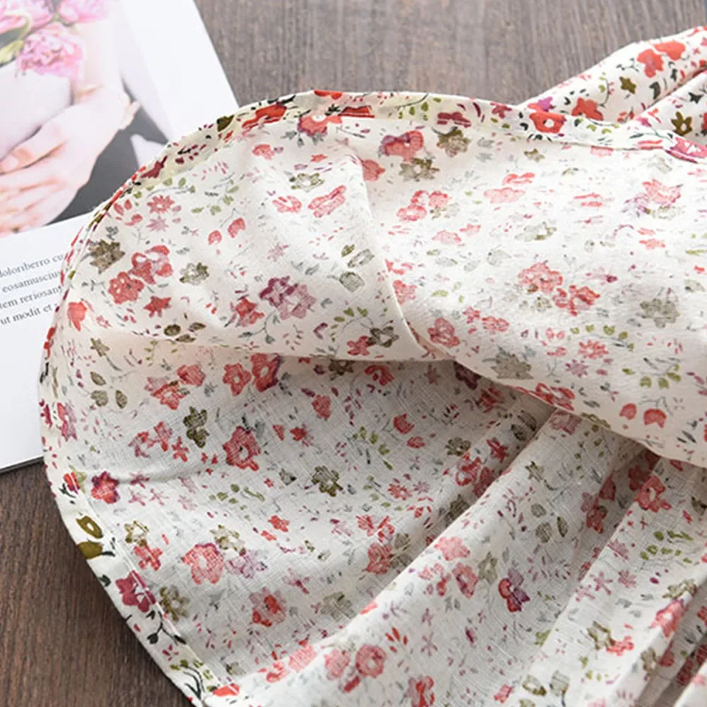 Melario Baby Girls Summer Clothes Flying Sleeve White Tops with Plaid Shorts Two-piece 2-6 Years Casual Kids Girl Clothing Set