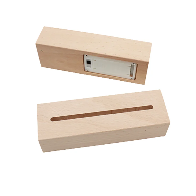 Base luminosa a LED USB ricaricabile Piastra display regolabile piatta per