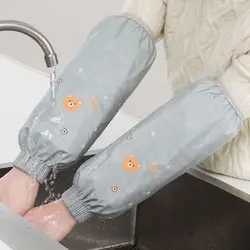 Waterproof Cartoon Cuff Sleeves - Anti - Dirt and Oil - Proof Sleeve Protectors for Autumn and Winter Use (GRAY)