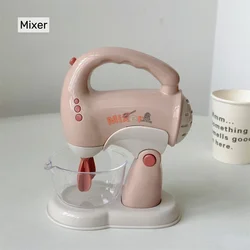 Kids' Kitchen Toy Set: Coffee Maker, Water Dispenser & Toaster Play Set (Mixer)