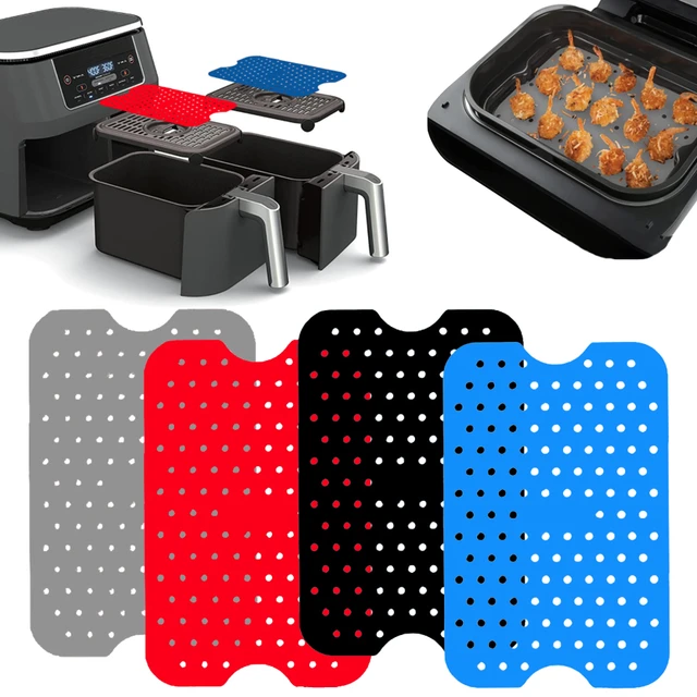 Pour Ninja DZ201 Air Fryer Tapis de doublure en silicone Plateau