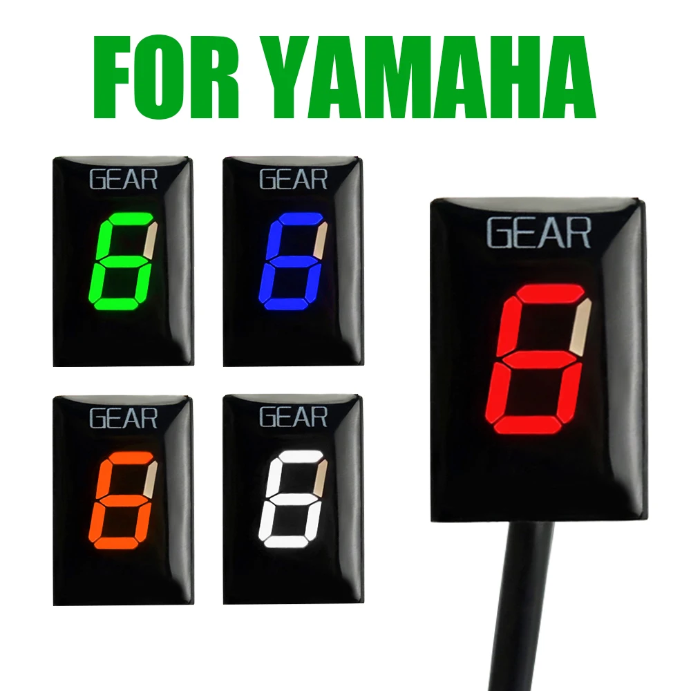 

Motorcycle Gear Indicator For Yamaha FZ8 Fjr1300 FZ6 FZ16 YZF-R1 R6 FZ400 FZS600 Xvs1100 XV1900 Fzh150 Wr450R Dyag Star Stryker