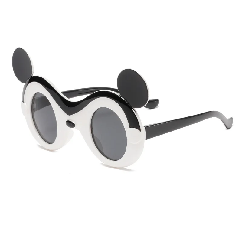 Miniso New Children Mickey Mouse Fashion Cartoon Trend Sunshade Anti-uv Cute Silicone polarization Sunglasses For Boys And Girls
