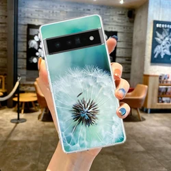 Clear TPU Transparent Phone Case with Dandelion Flower Design - Google Pixel 4 XL (B7)