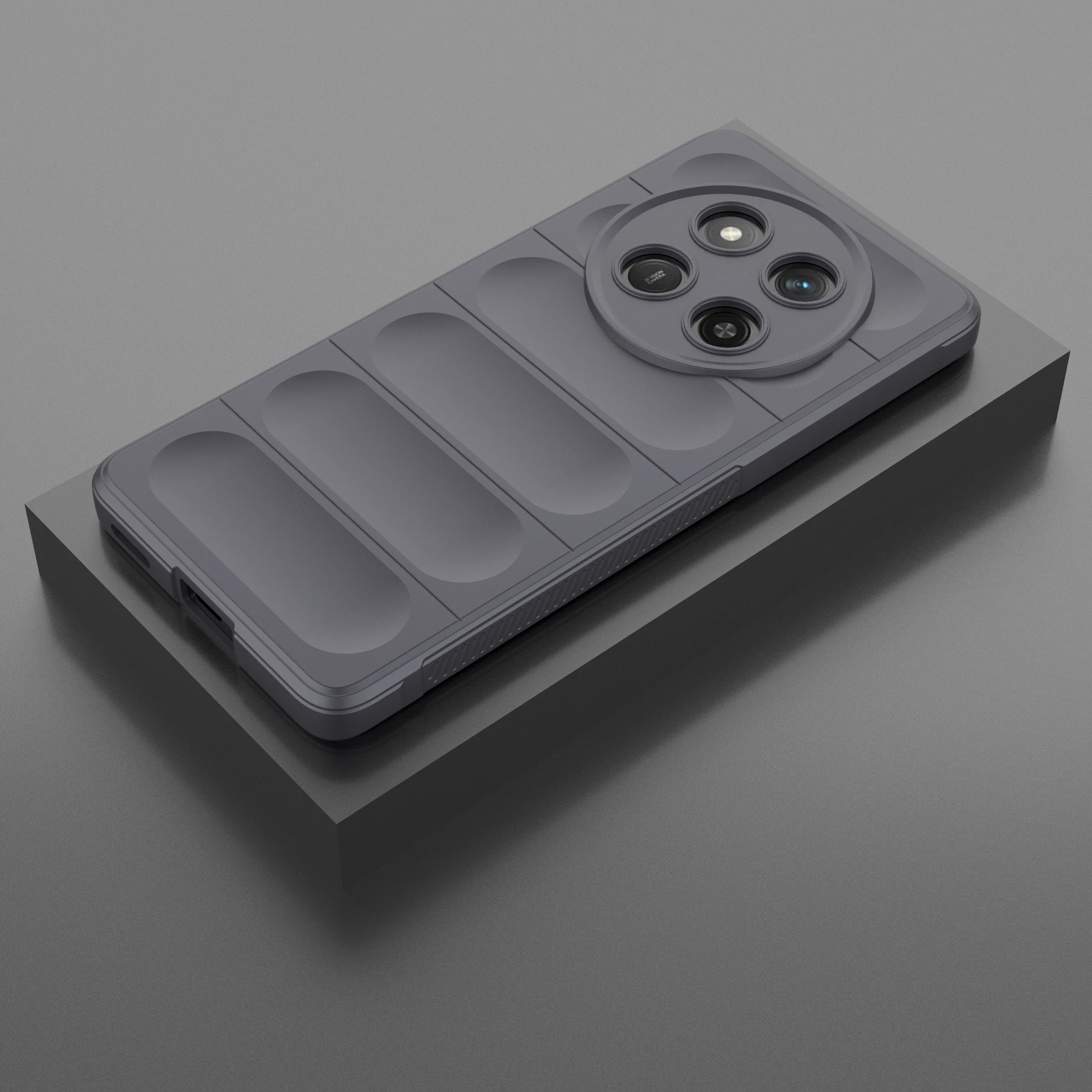 Enhanced Shockproof Silicone Phone Case with Lens Protection -