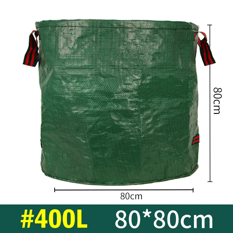 ตัวเลือกสินค้า ถุงเก็บขยะในสวน 60L-500L ถุงสวนขนาดใหญ่ ใช้ซ้ำได้ กันน้ำ ถุงเก็บใบไม้ ภาชนะเก็บของสำหรับสวน