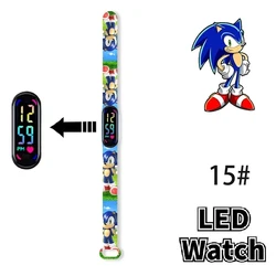 Children's LED Touch Control Waterproof Sport Watch with Silicone Strap - Perfect Birthday Gift (1PCS Watch)