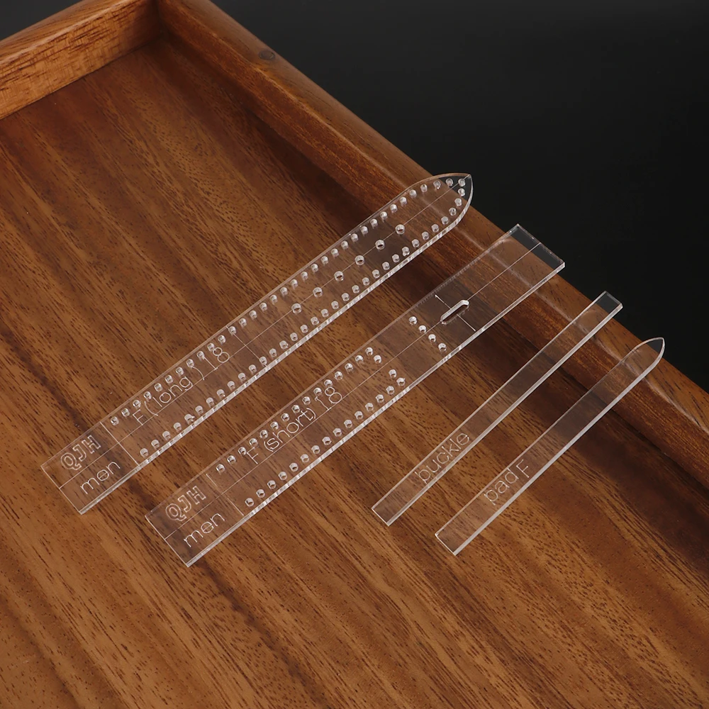 Transparent Acrylic Watch Strap Template - Leather Craft Tool