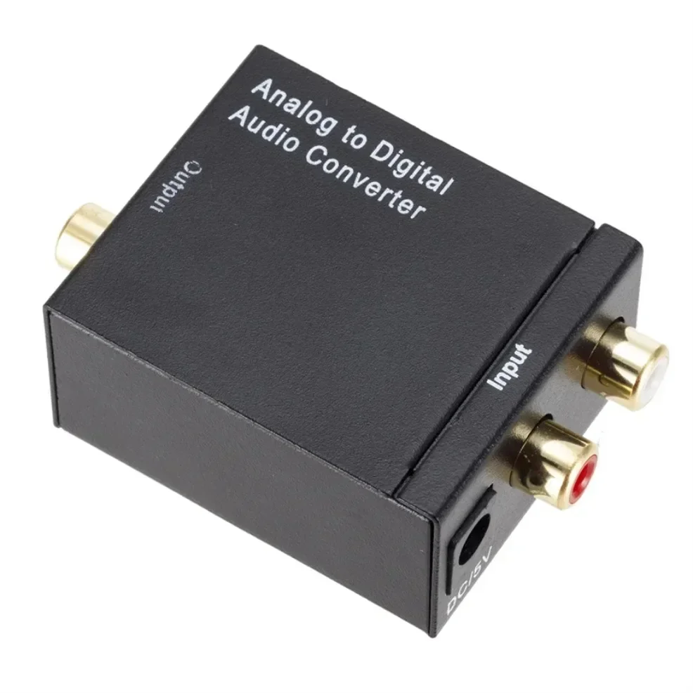 Digital Audio Converter Amplifier with Optical and Coaxial Inputs