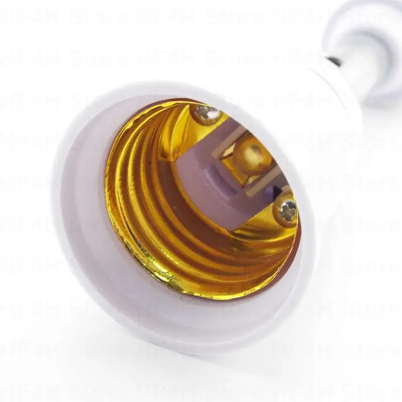 Flexible Position Holder Extender for E27 Socket Adjustable E27 to Base Converter for Screw Bulb Extension Adapter k5 For Lamp Socket Extender
