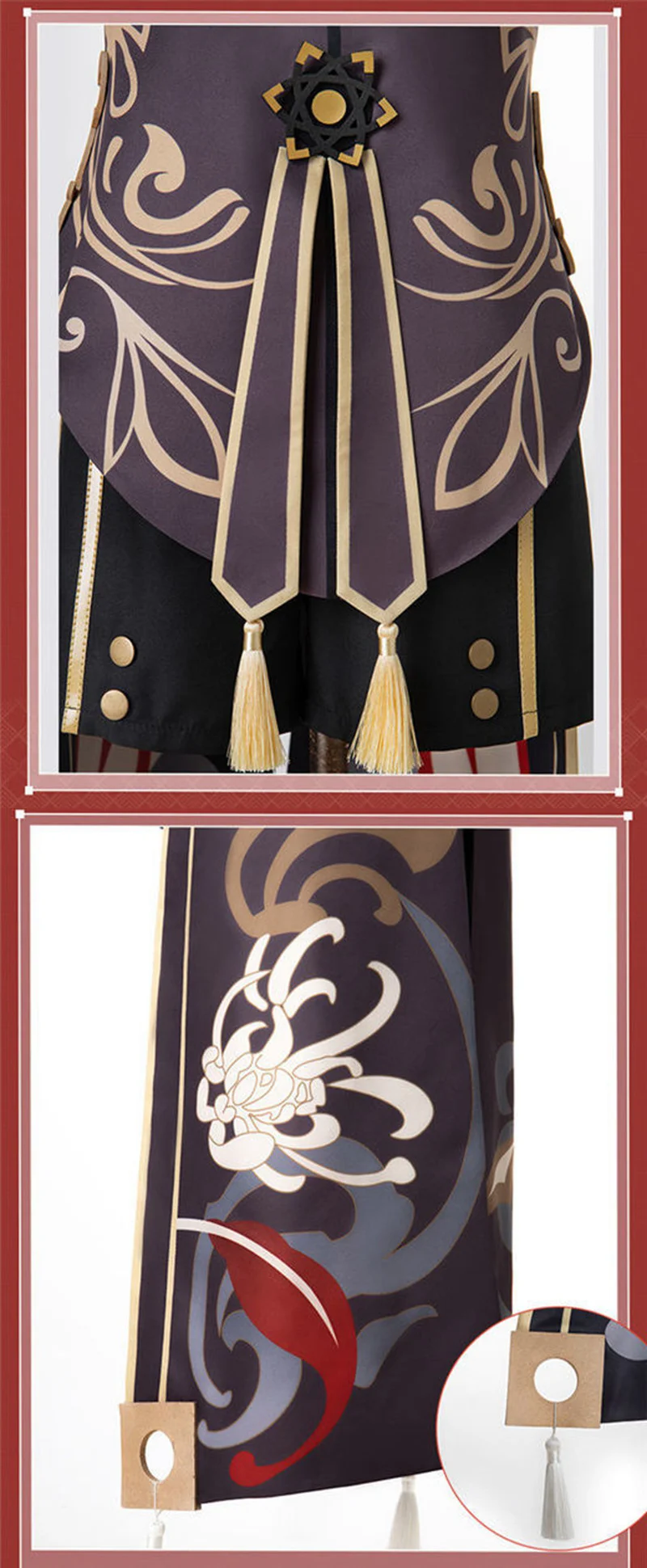 Genshin Impact Hu Tao Traditional Chinese Dress Cosplay Costume