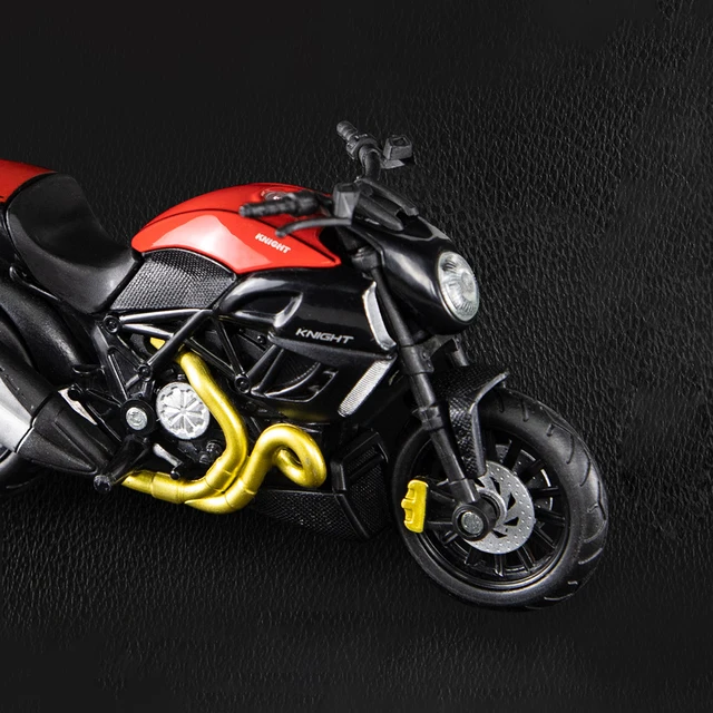 1:18 Scale Ducati The Devil Alloy Scooter Sport Bike Diecasts Kids Toys Motorcycle Vehicles Racing Model Replicas Gift for Boys 5
