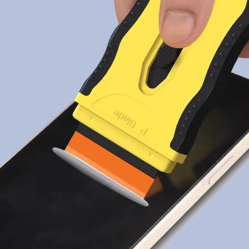 Car Sticker Remover Window Scraper With 20 Cutters Stovetop Scraper Tools Label Remover Quick Cleaning Decal Sticker Remover 3