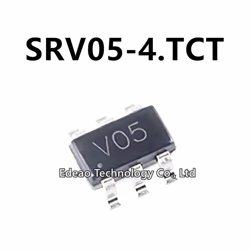 20-200pcs-Lot-SRV05-4-SRV05-4-TCT-Marking-V05-SRV05-Unidirectional-TVS ...