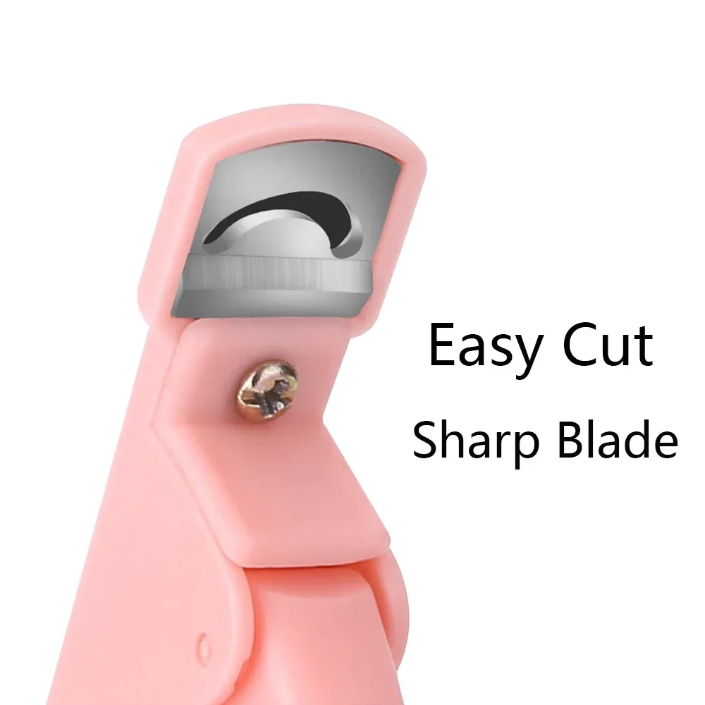 Word False Professional Nail Art Clipper Special Type U Tips Edge Cutters Colorful Guillotine Cut False Nail Knife Nail Tools