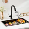 1080-Degree Bathroom Faucet Extender Robotic Arm Faucet Sprayer Universal Rotating Tap Nozzle Multifunctional Faucet Attachment 3