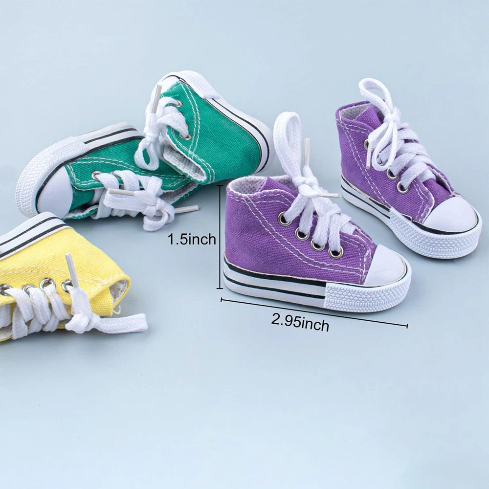 Kickstand Shoe Covers for Motorcycles - Cute Mini Canvas Design, Set of 2