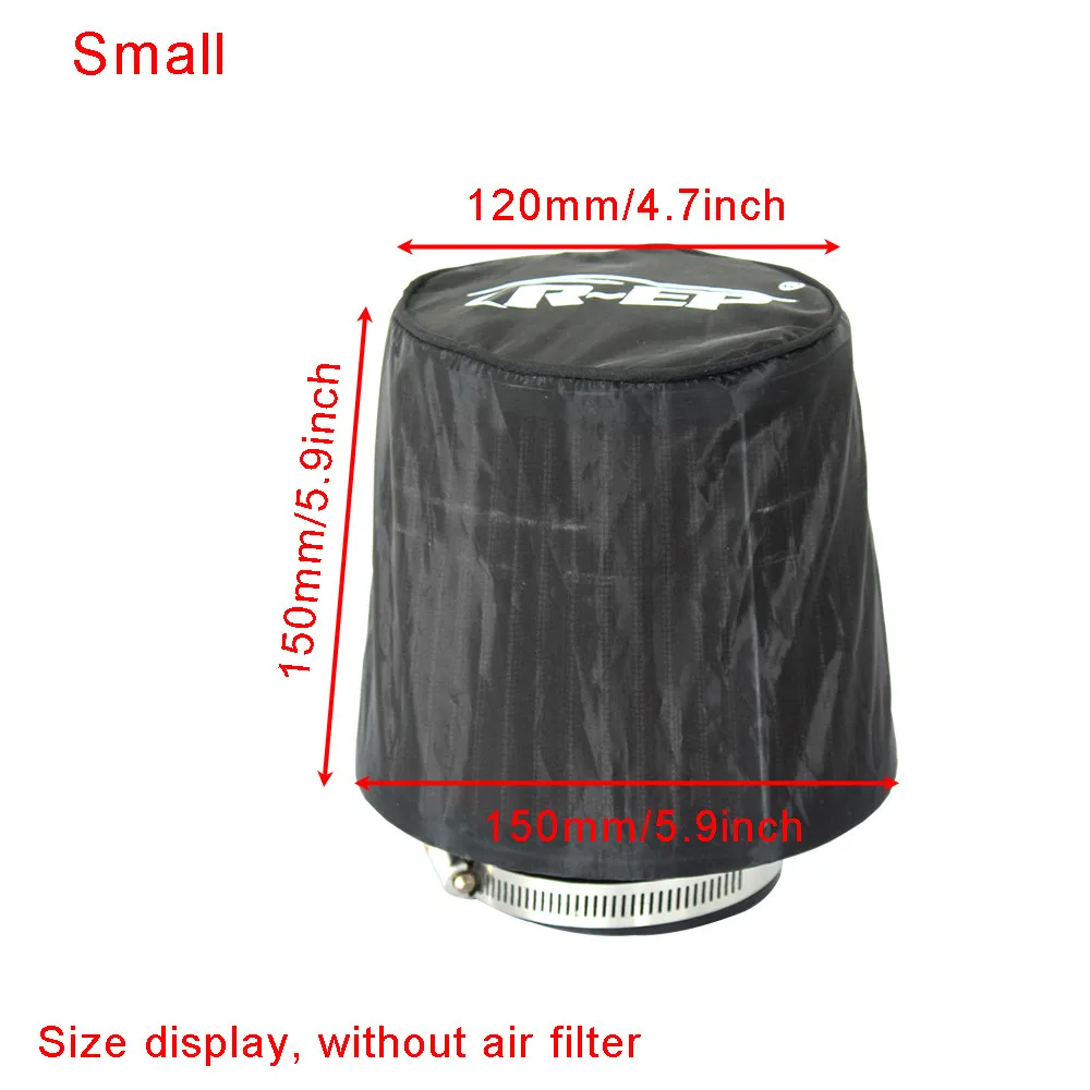 Coprifiltro Aria Impermeabile - Calza Protettiva Per Filtri Di Aspirazione Auto E Moto - Foto 8