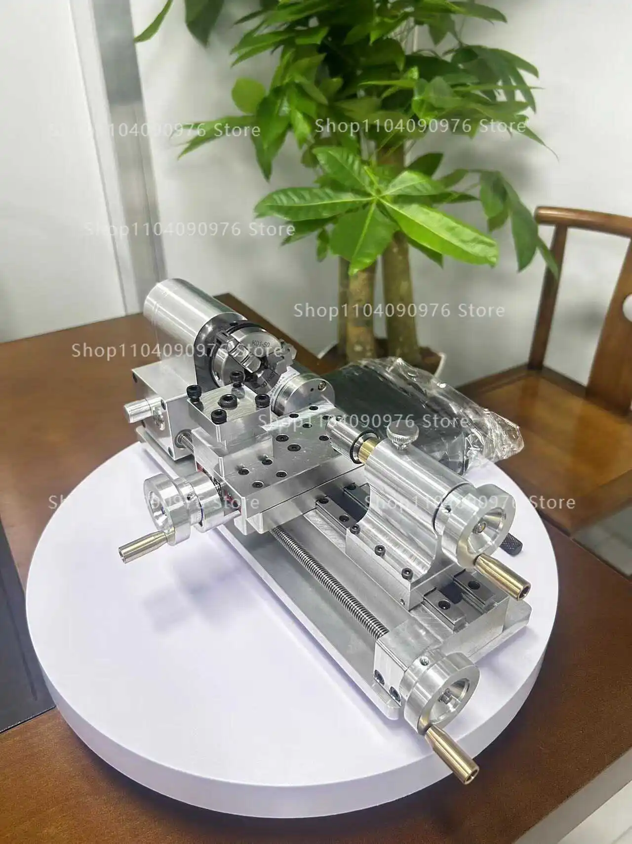 DIY Mini Desktop Lathe Self Made Handcraft Delicate Lathe