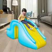 Inflatable Slide Strong Waterslide Kids Slide Water Park for above Ground Pool Water Paddling Pool Outdoor Children's Ball Pool 2