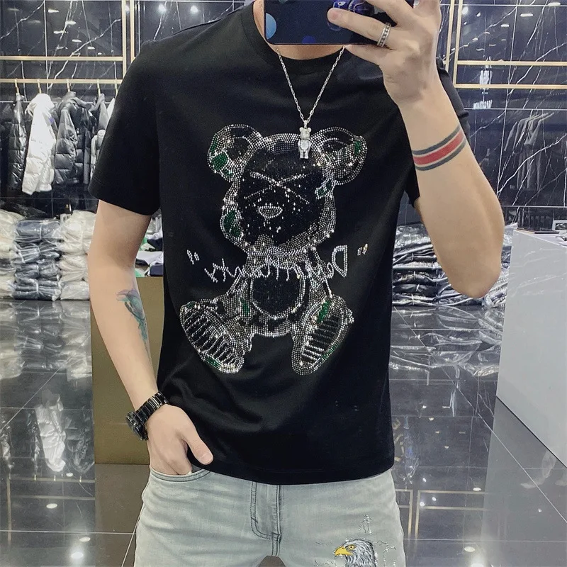 T-shirt manica corta Strass Eternal Studio – ETERNAL ATELIER T-shirt manica corta Strass Eternal Studio – ETERNAL ATELIER