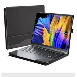 Case for Asus ZenBook 14X OLED UX5400 UX5401 UX3402Z Laptop Notebook Detachable Sleeve 14 Pu Cover Bag Protective Shell